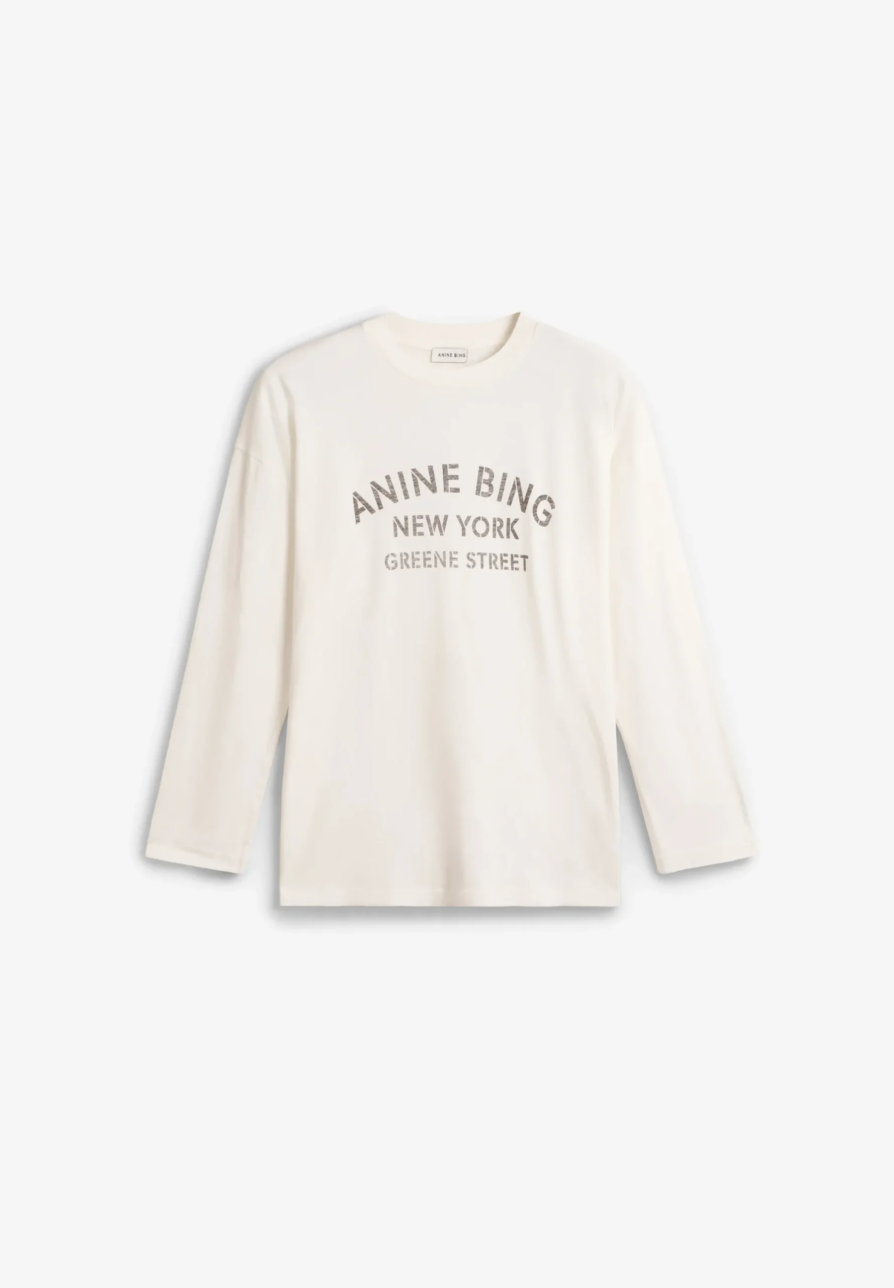 ANINE BING | CAMISETA IVAN NEW YORK STENCIL