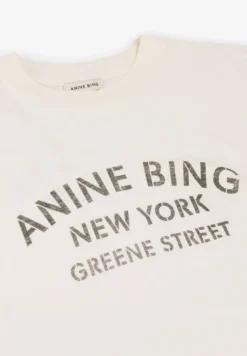 ANINE BING | CAMISETA IVAN NEW YORK STENCIL