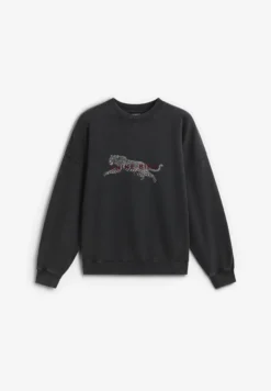 ANINE BING | SUDADERA SPENCER LEOPARD