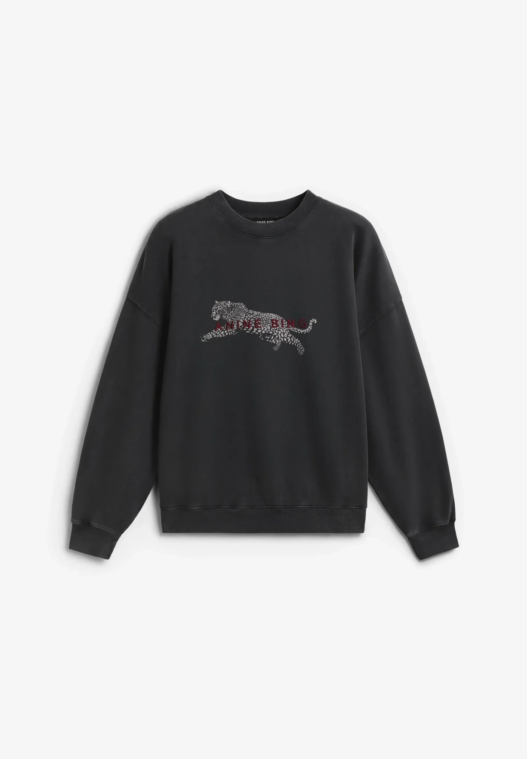 ANINE BING | SUDADERA SPENCER LEOPARD