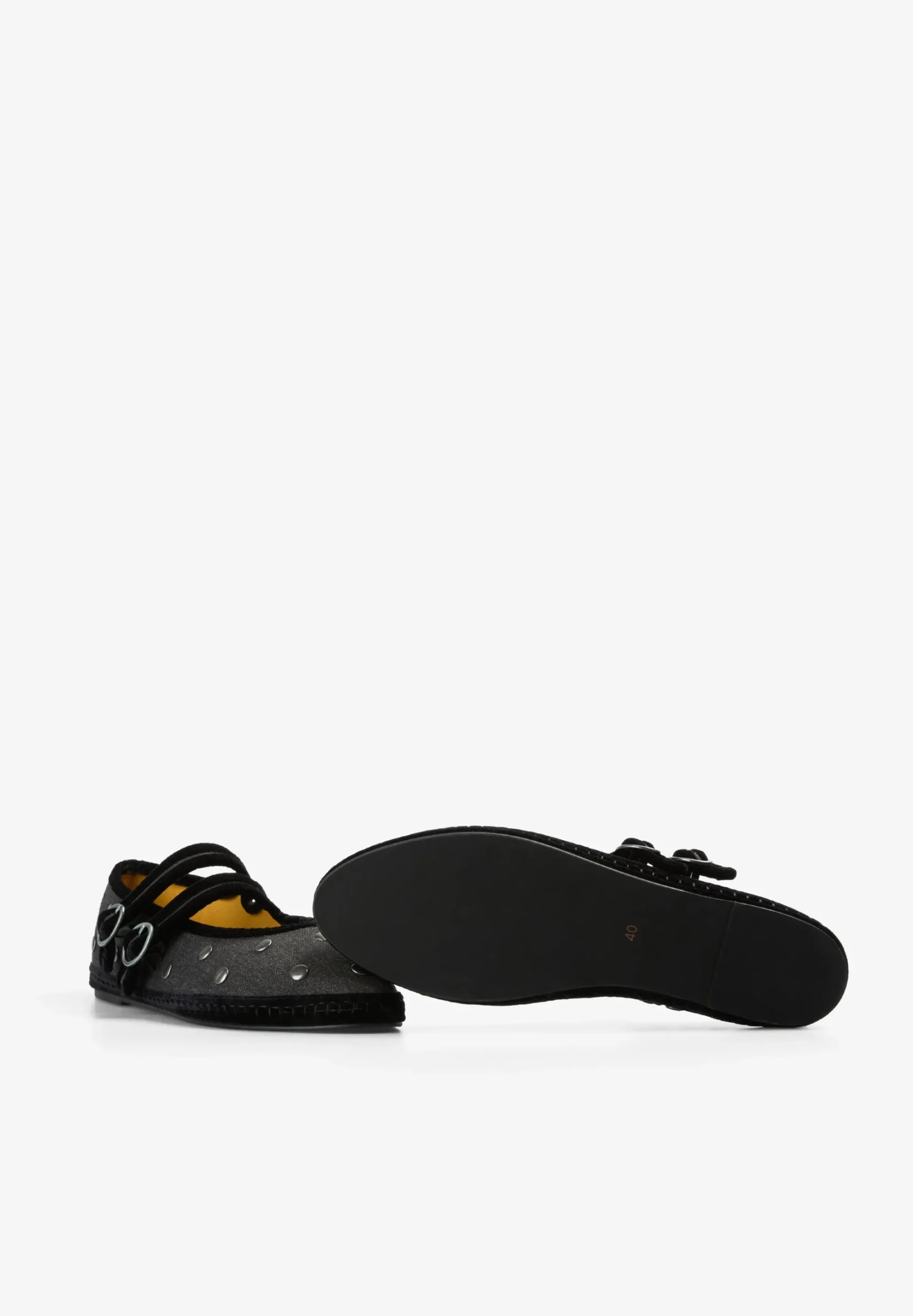 BAILARINAS STUDS DOBLE HEBILLA