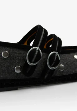 BAILARINAS STUDS DOBLE HEBILLA