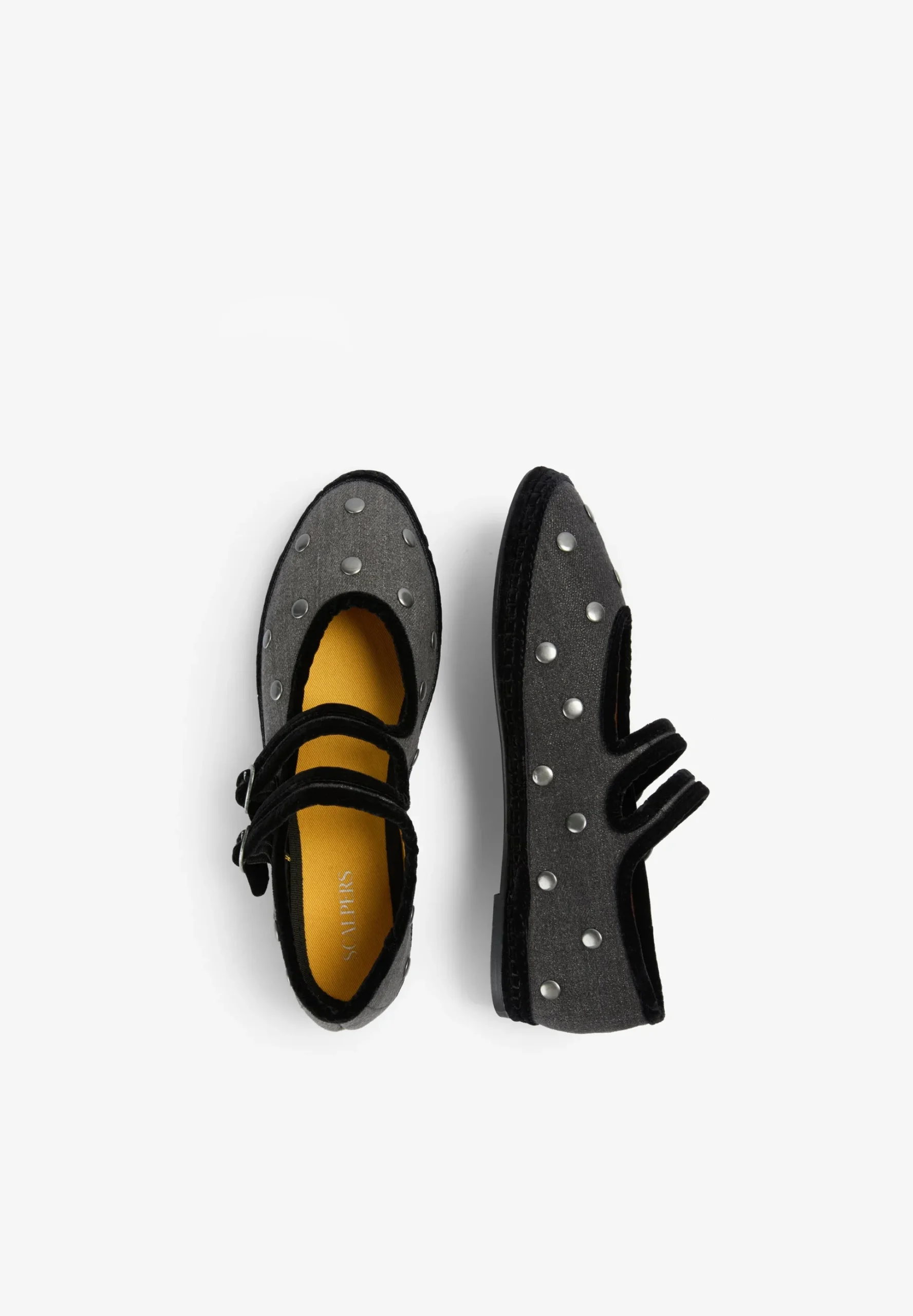 BAILARINAS STUDS DOBLE HEBILLA