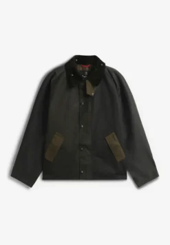 BARBOUR | CHAQUETA ENCERADA PATCHWORK TRANSPORT