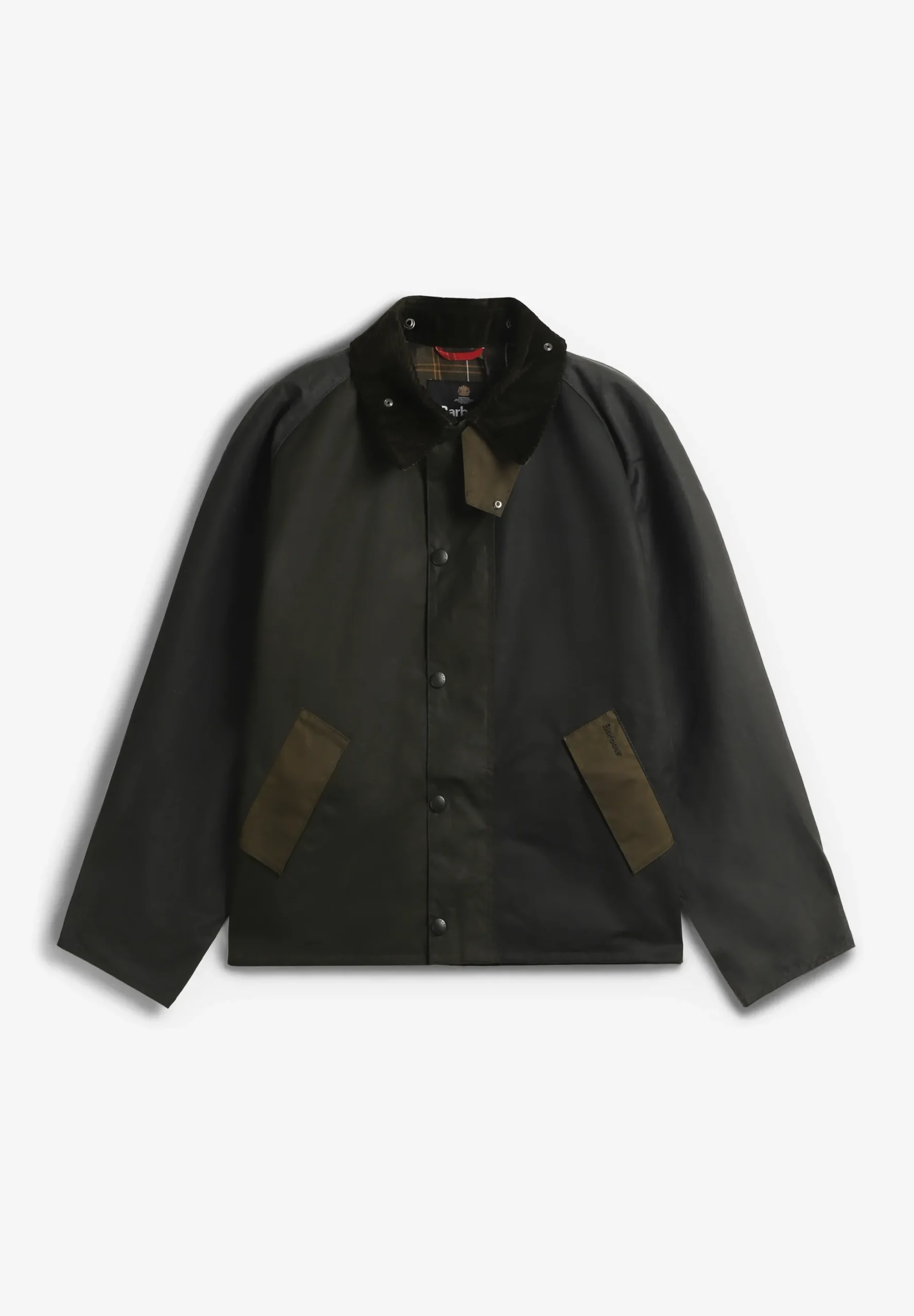 BARBOUR | CHAQUETA ENCERADA PATCHWORK TRANSPORT