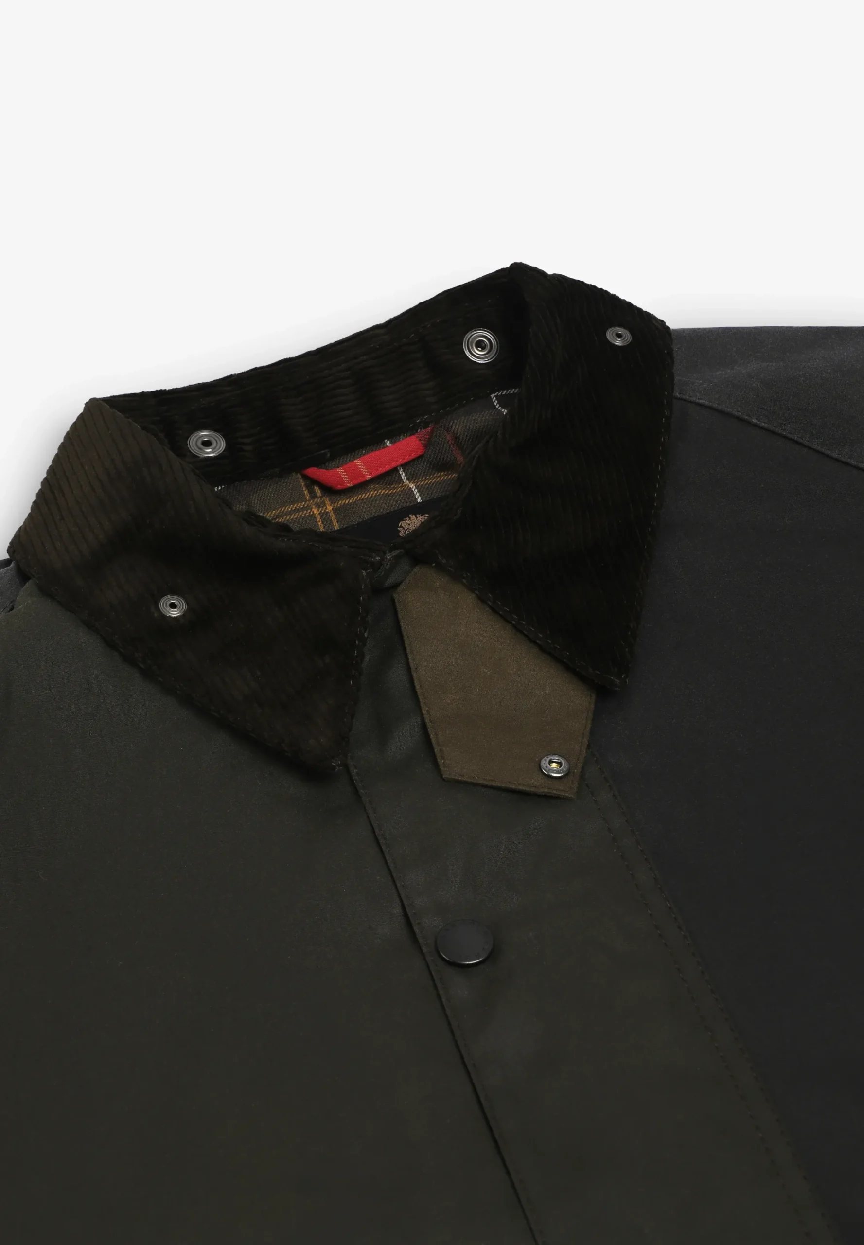 BARBOUR | CHAQUETA ENCERADA PATCHWORK TRANSPORT