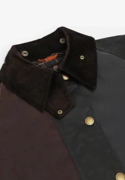 BARBOUR | CHAQUETA ENCERADA PATCHWORK TRANSPORT MUJER