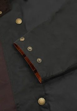 BARBOUR | CHAQUETA ENCERADA PATCHWORK TRANSPORT MUJER