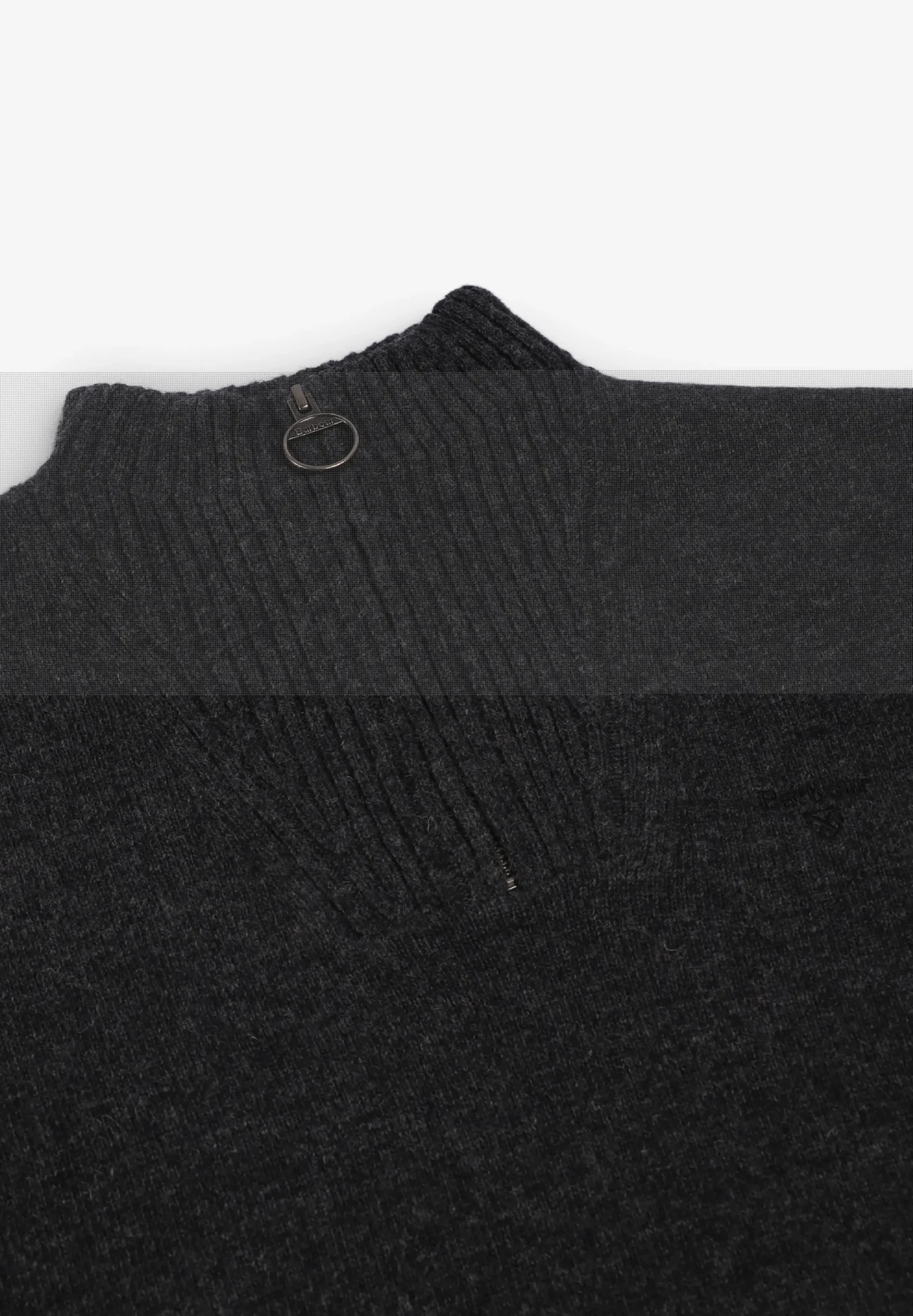 BARBOUR | JERSEY ESSENTIAL DE MEDIA CREMALLERA