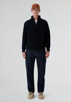 BARBOUR | JERSEY ESSENTIAL DE MEDIA CREMALLERA