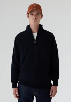 BARBOUR | JERSEY ESSENTIAL DE MEDIA CREMALLERA