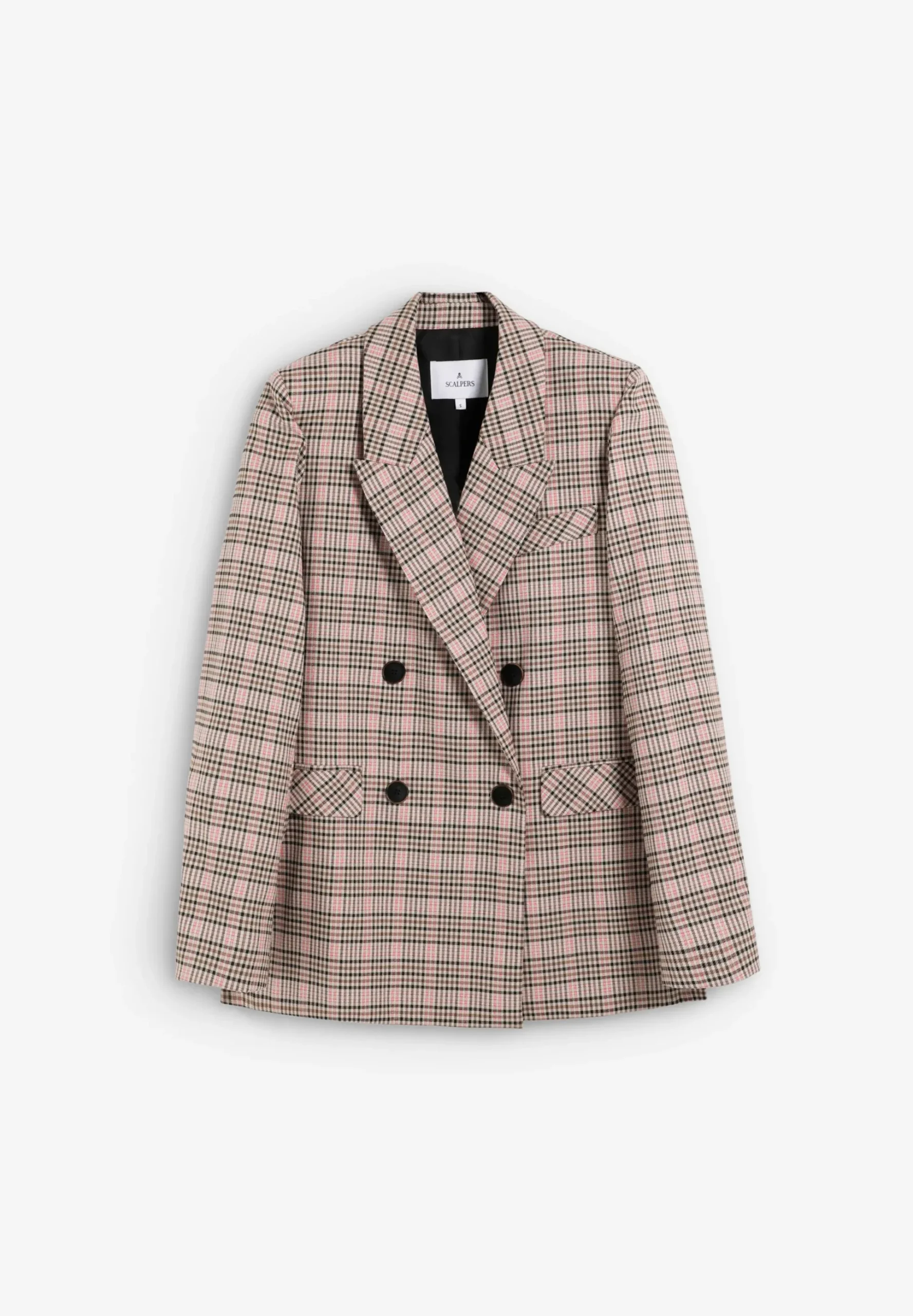 BLAZER CRUZADA CUADROS