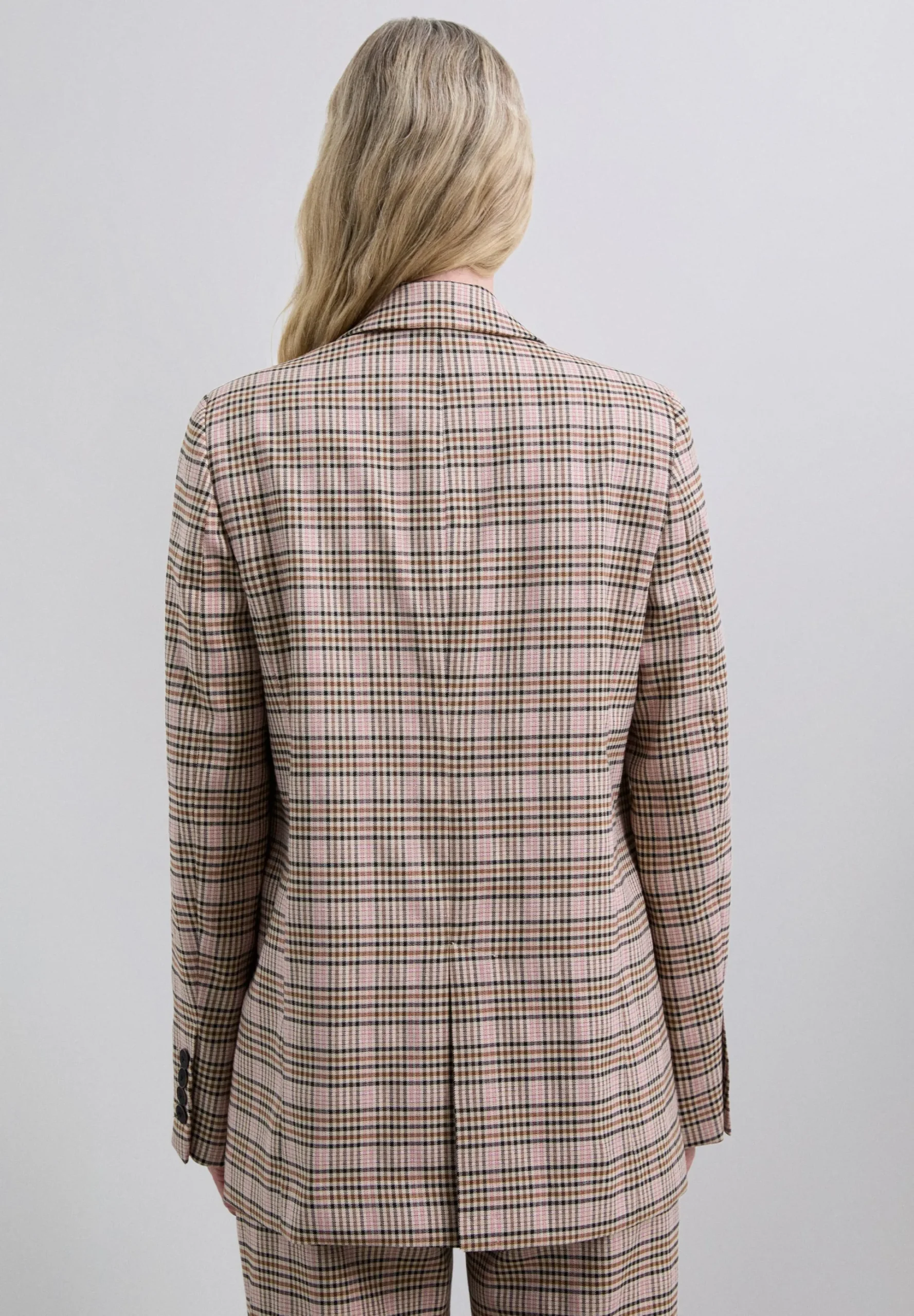 BLAZER CRUZADA CUADROS