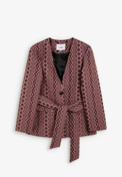 BLAZER GEOMÉTRICA LAZADA