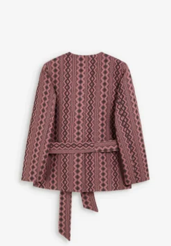 BLAZER GEOMÉTRICA LAZADA