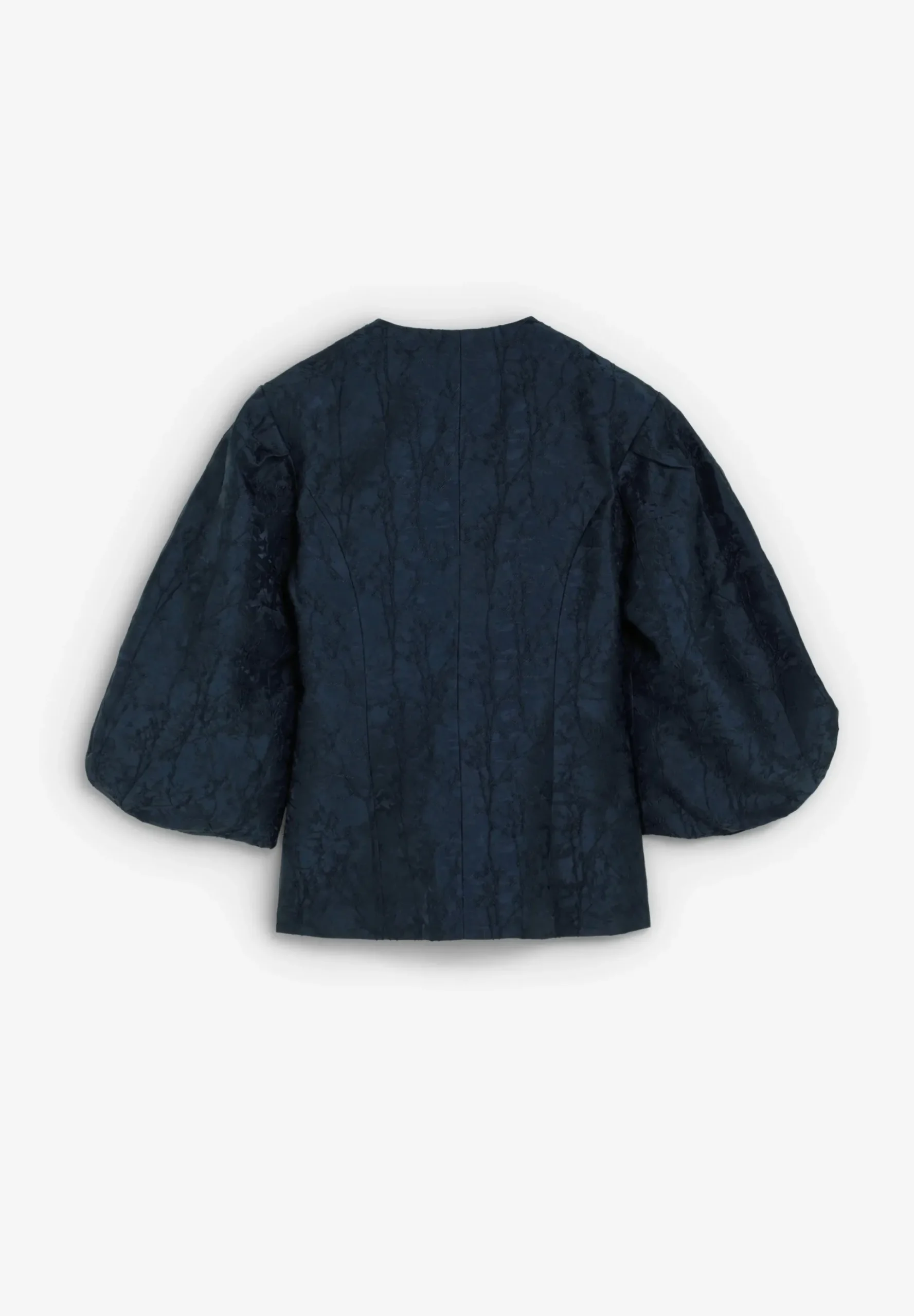 BLAZER JACQUARD MANGAS CON VOLUMEN