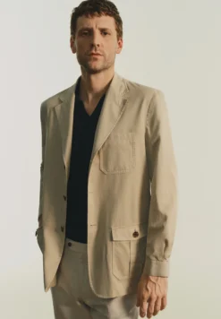 BLAZER SAHARIANA BOLSILLOS