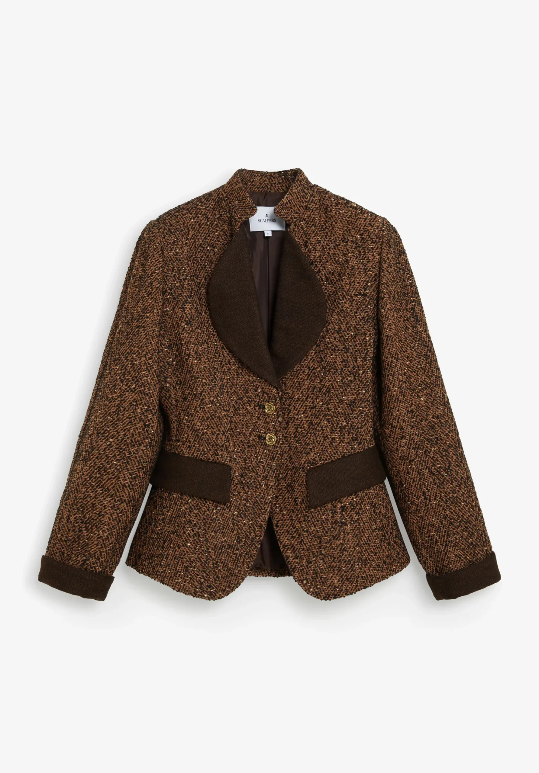 BLAZER SOLAPAS LÚREX
