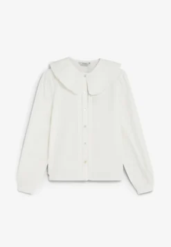 BLUSA CUELLO DETALLES BORDADOS