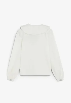 BLUSA CUELLO DETALLES BORDADOS