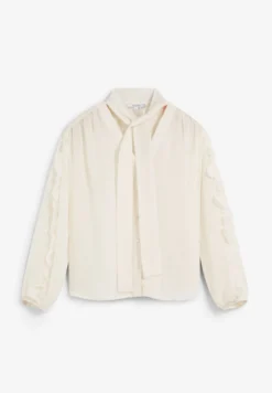 BLUSA DETALLE LAZO FRUNCES