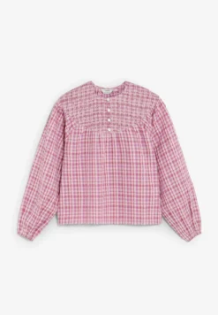 BLUSA ESTAMPADA CUADROS