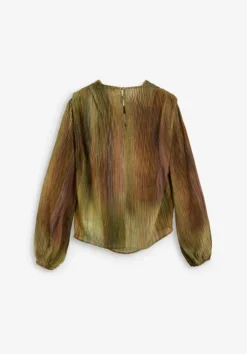 BLUSA PLISADA MULTICOLOR