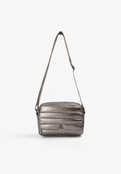 BOLSO BANDOLERA ACOLCHADA METALIZADA