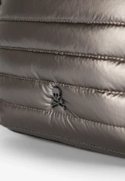 BOLSO BANDOLERA ACOLCHADA METALIZADA