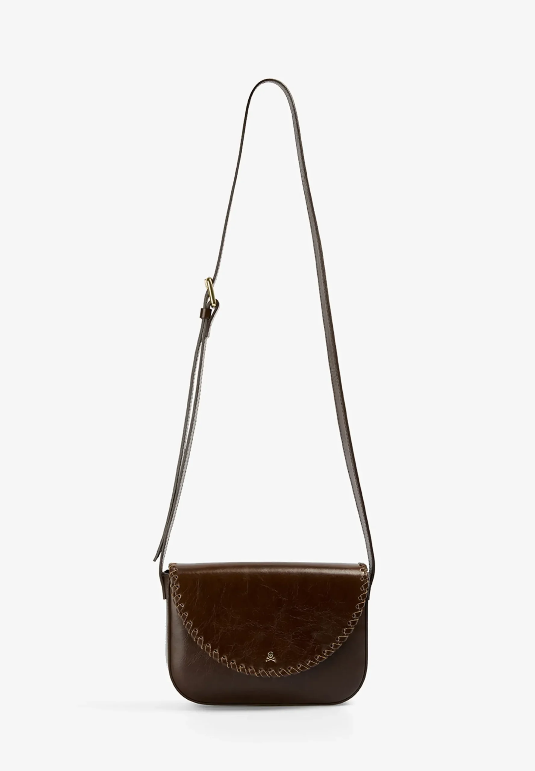 BOLSO BANDOLERA PIEL TRENZADA