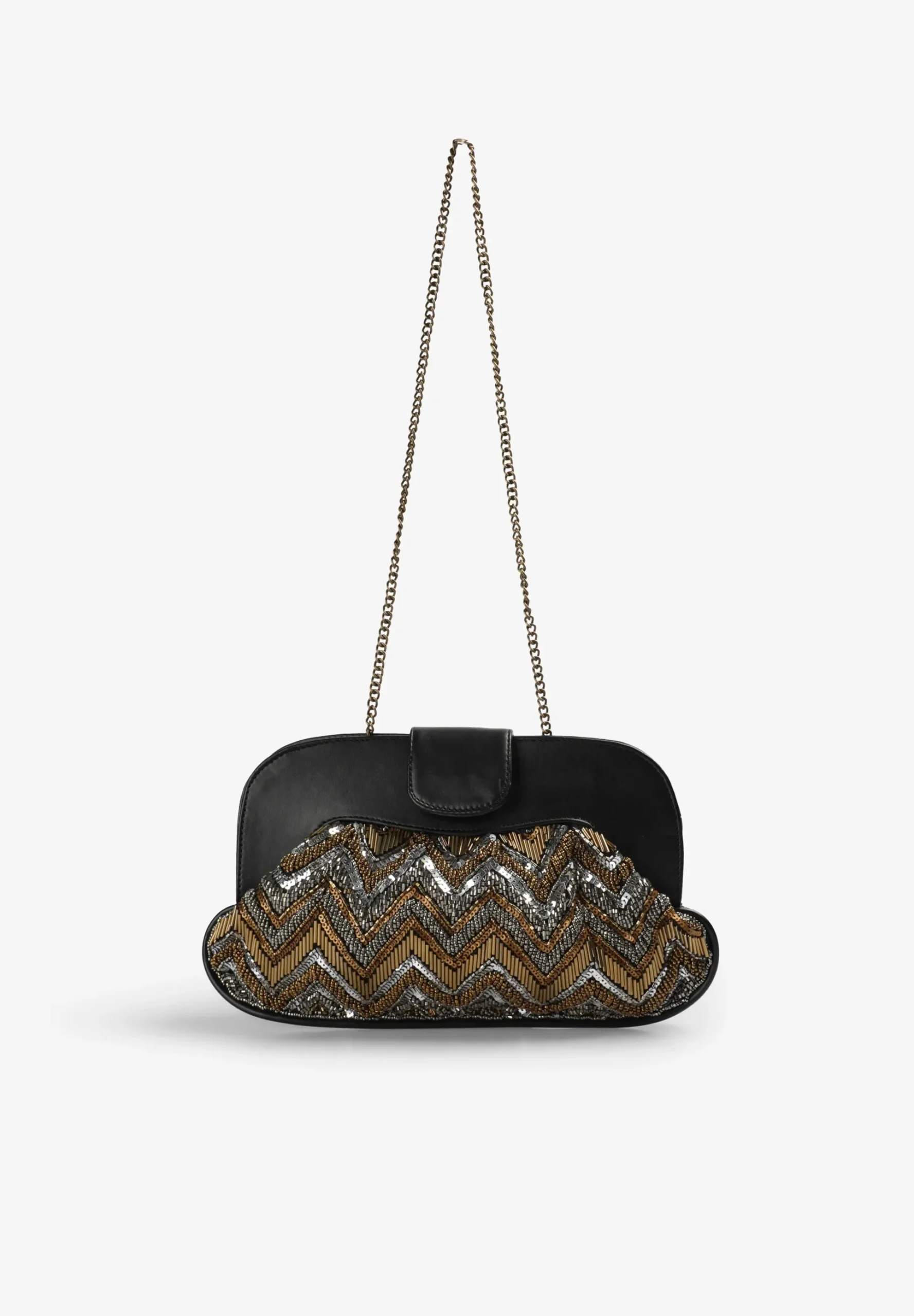 BOLSO CLUTCH ABALORIOS