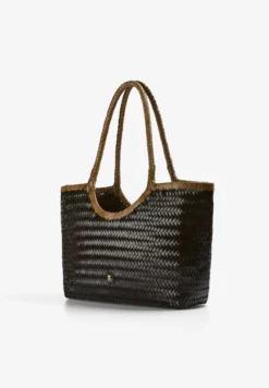 BOLSO DE HOMBRO PIEL TRENZADO
