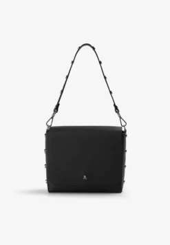 BOLSO DE PIEL CON APLIQUES