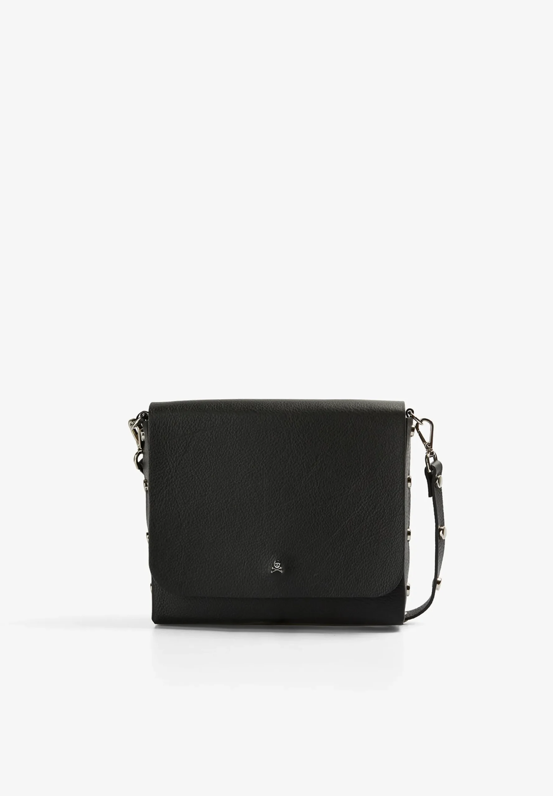 BOLSO DE PIEL CON APLIQUES