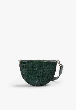 BOLSO DE PIEL GRABADO COCODRILO