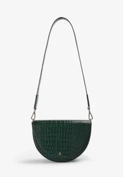 BOLSO DE PIEL GRABADO COCODRILO