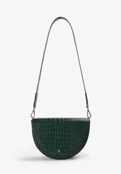 BOLSO DE PIEL GRABADO COCODRILO