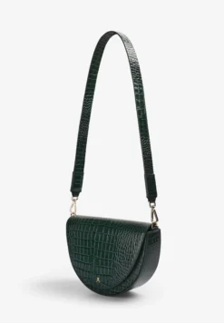 BOLSO DE PIEL GRABADO COCODRILO