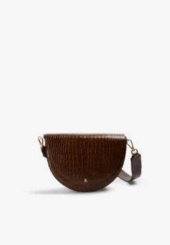 BOLSO DE PIEL GRABADO COCODRILO