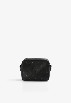 BOLSO PIEL BANDOLERA CALAVERAS ALL OVER
