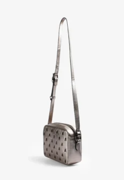 BOLSO PIEL BANDOLERA CALAVERAS ALL OVER