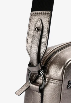 BOLSO PIEL BANDOLERA CALAVERAS ALL OVER