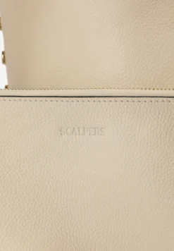 BOLSO PIEL SHOPPER APLIQUES