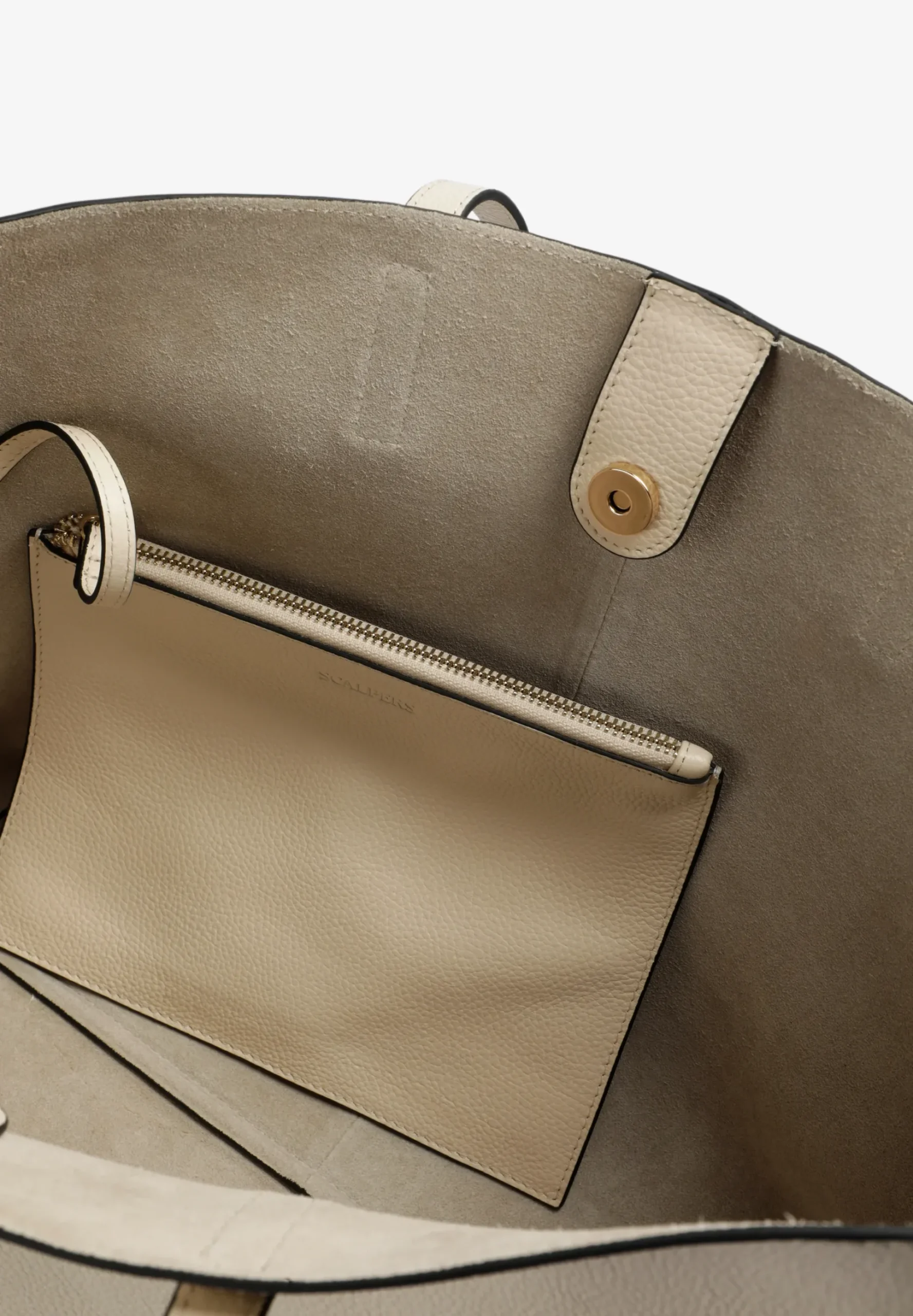 BOLSO PIEL SHOPPER APLIQUES