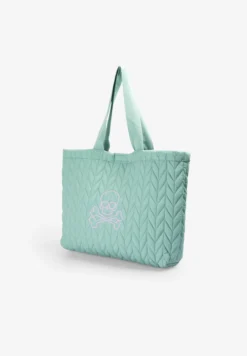 BOLSO SHOPPER ACOLCHADO CALAVERA