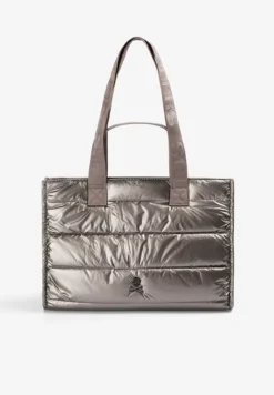 BOLSO SHOPPER ACOLCHADO METALIZADO