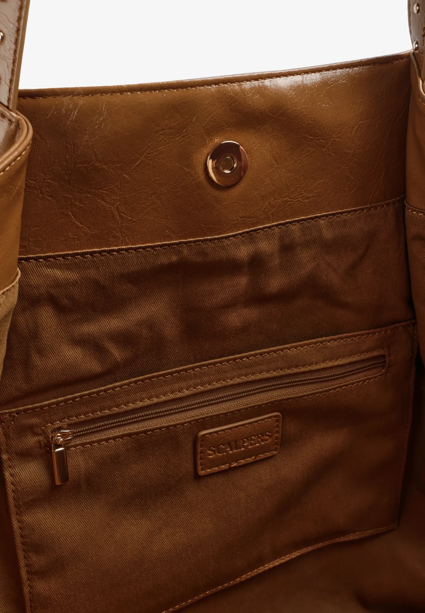 BOLSO SHOPPER ESTRUCTURADO TACHAS