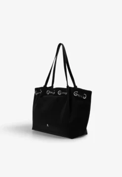 BOLSO SHOPPER EYELETS CON CADENA