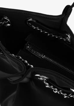 BOLSO SHOPPER EYELETS CON CADENA