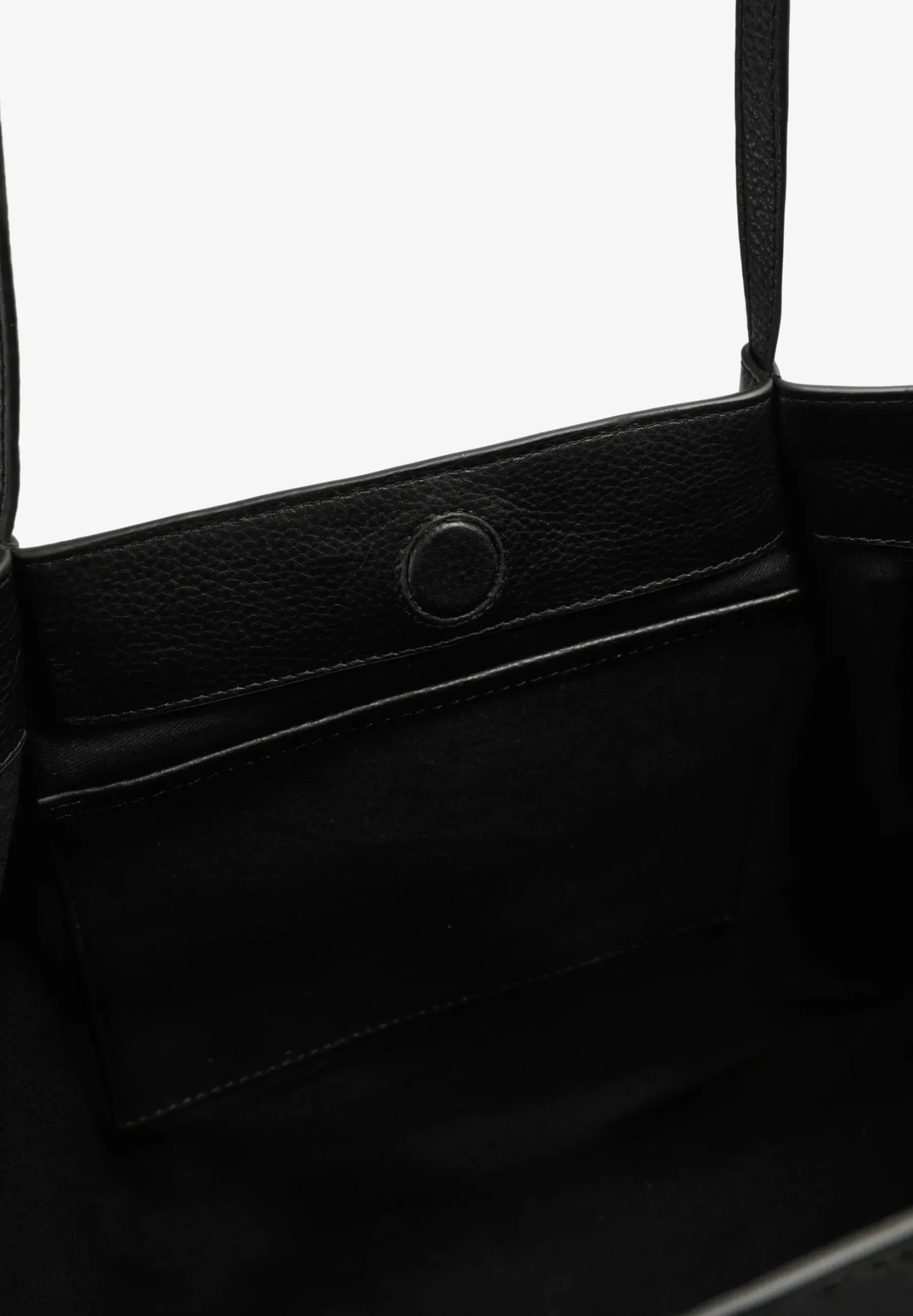 BOLSO SHOPPER PIEL CON FLECOS